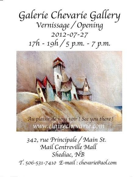 Opening Invitation Gallery Chevarie